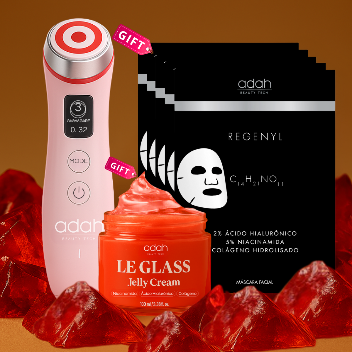 Skin Booster™ + 6 FREE GIFTS TODAY ONLY (1 Jelly Cream + 5 Regenyl Masks)
