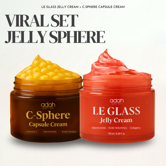Viral Set Jelly Sphere • Dark Spot Correcting + Glass Skin Effect